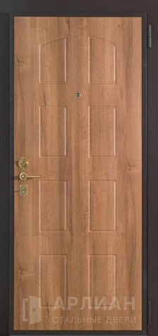 Фото «Заводская входная дверь с зеркалом и ребрами жесткости №50»